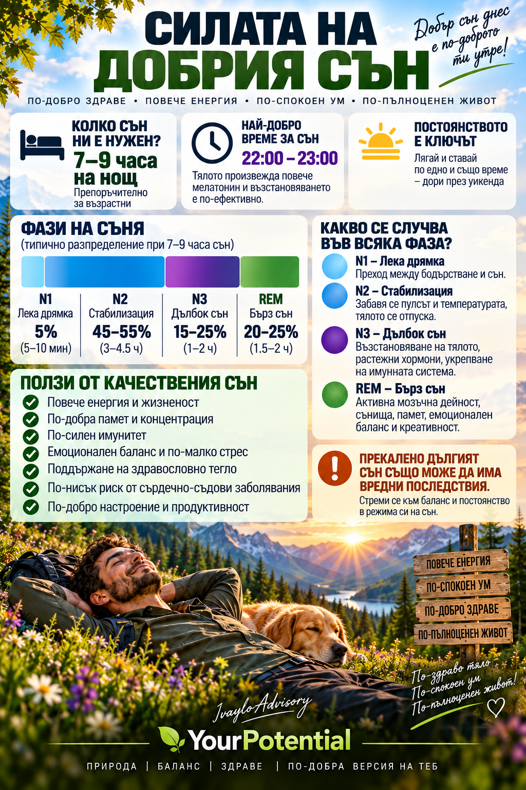 Кой сън е качествен и какви са ползите от по-пълноценен сън
